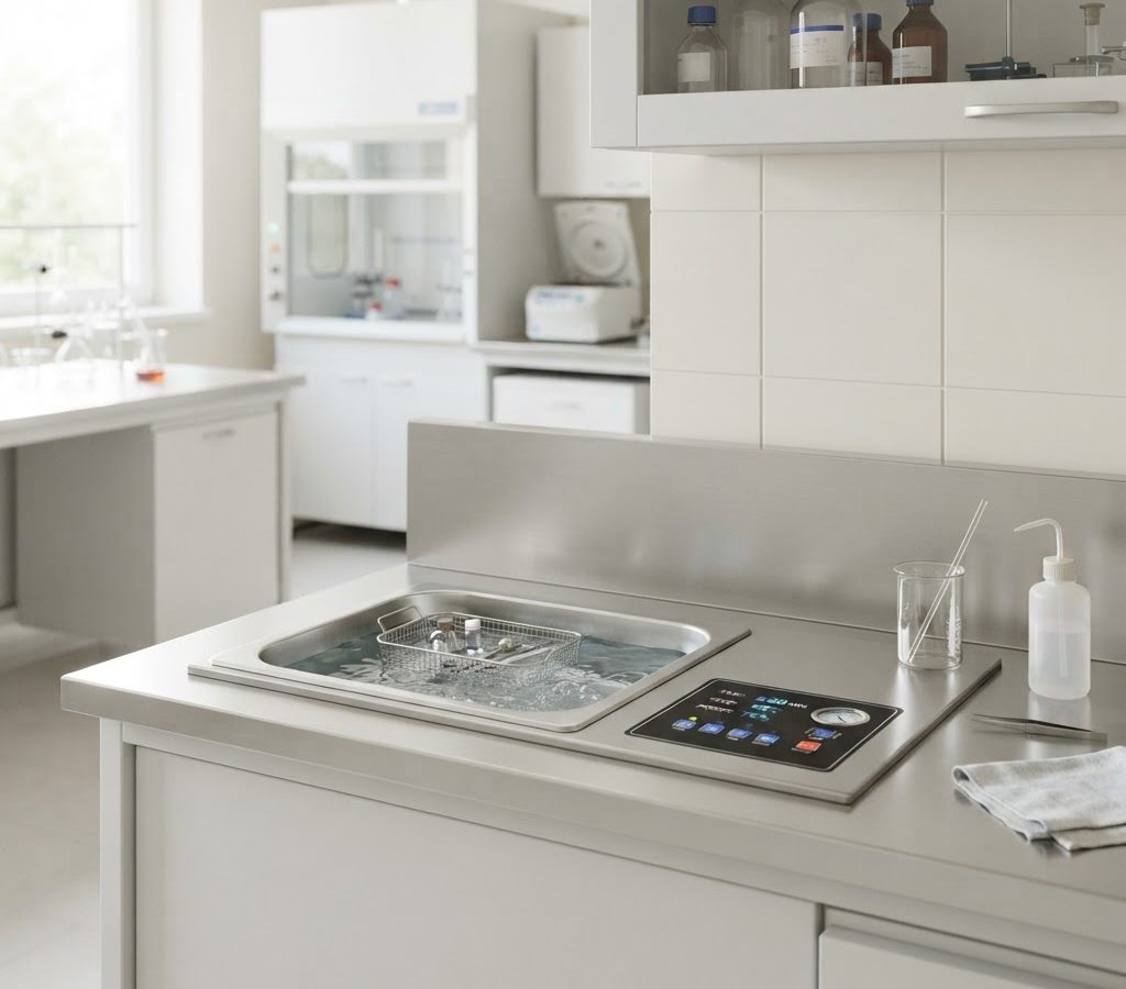 Ultrasonic Yıkama Kabini — HEF2LAB laboratuvar ürünü