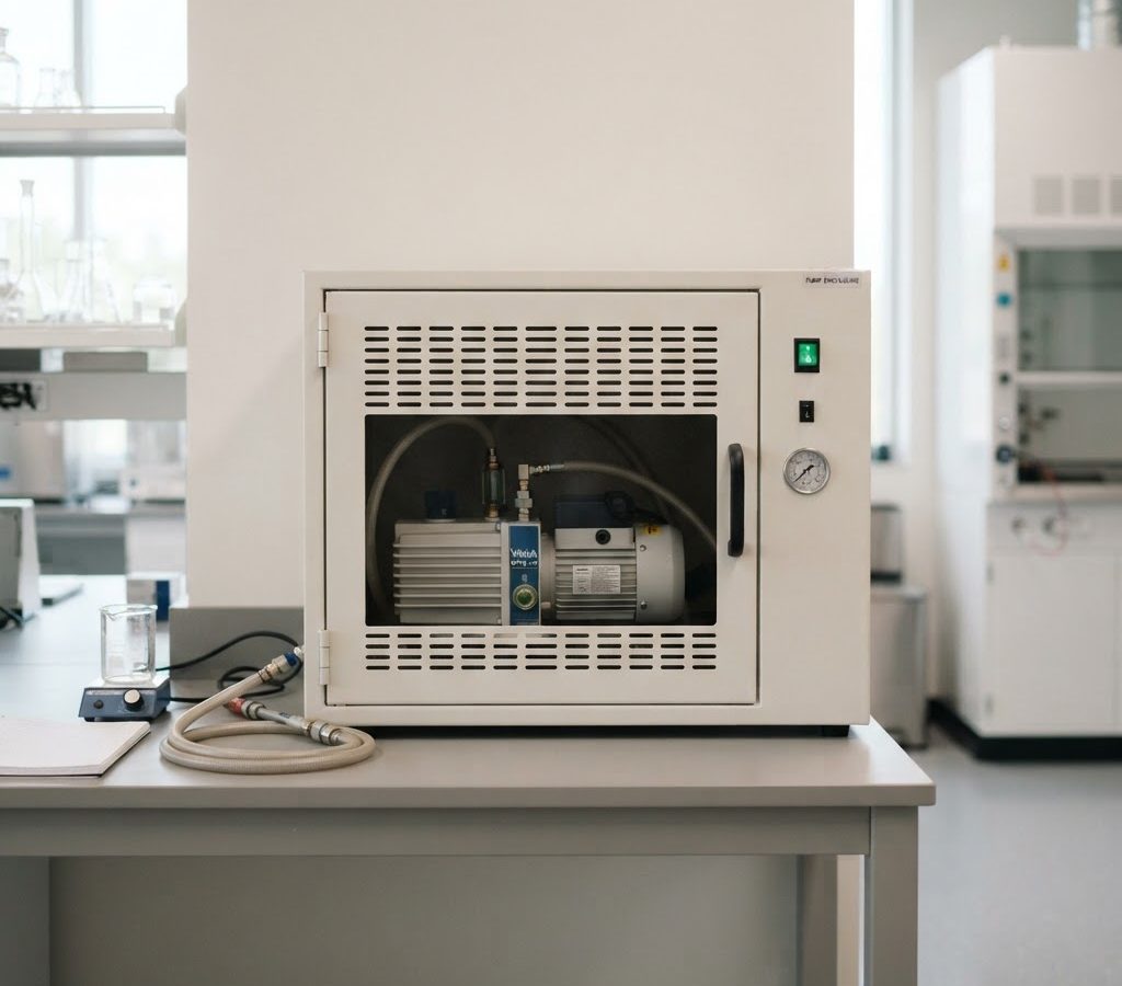 Vakum Pompası Kabini — HEF2LAB laboratuvar ürünü