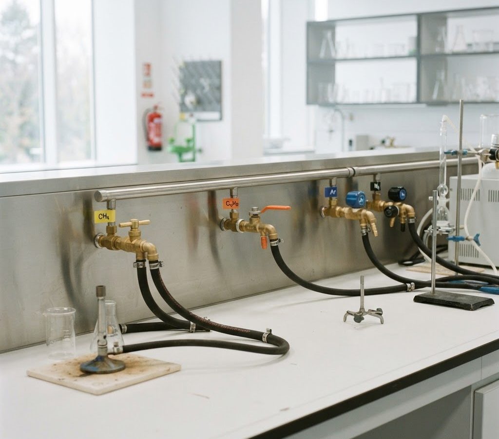 Gaz Sistemleri — HEF2LAB laboratuvar ürünü