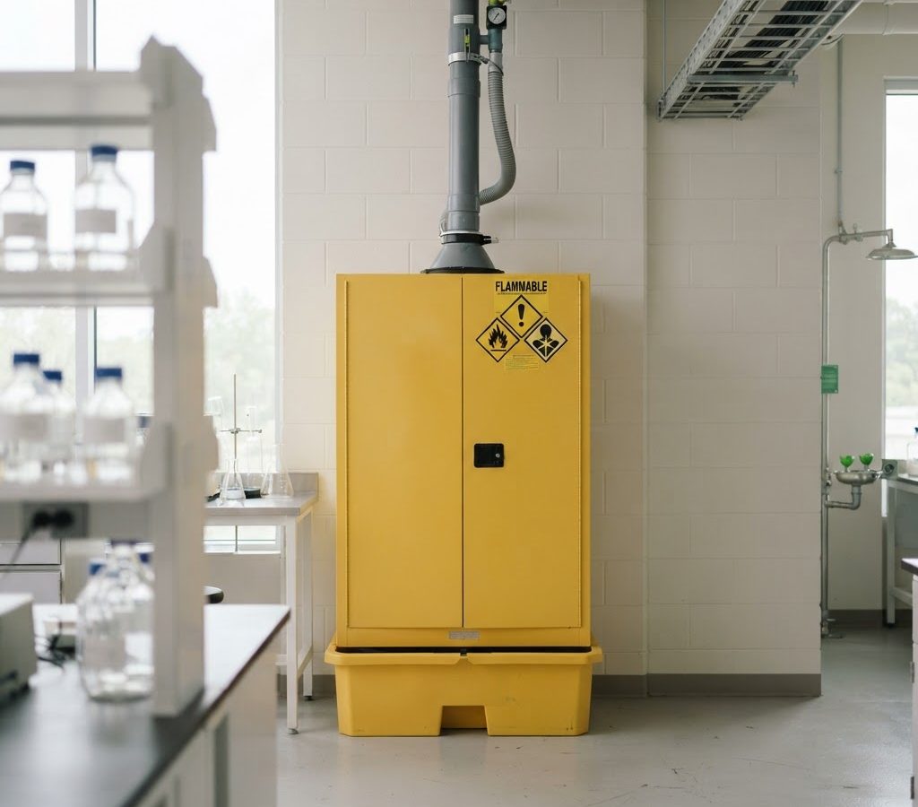Kimyasal Malzeme Dolapları — HEF2LAB laboratuvar ürünü